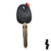 Transponder Key Shell | SsangYong | TP00SSA-1-P1 Automotive Key JMA USA