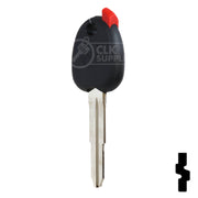Transponder Key Shell | SsangYong | TP00SSA-1-P1 Automotive Key JMA USA