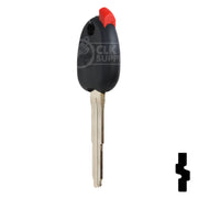 Transponder Key Shell | SsangYong | TP00SSA-1-P1 Automotive Key JMA USA