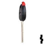 Transponder Key Shell | SsangYong | TP00SSA-1-P1 Automotive Key JMA USA