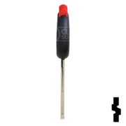 Transponder Key Shell | SsangYong | TP00SSA-1-P1 Automotive Key JMA USA