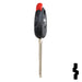 Transponder Key Shell | SsangYong | TP00SSA-1-P1 Automotive Key JMA USA