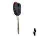 Transponder Key Shell | Suzuki | TP00ISU-3D-P2 Automotive Key JMA USA