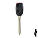 Transponder Key Shell | Suzuki | TP00ISU-3D-P2 Automotive Key JMA USA