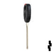 Transponder Key Shell | Suzuki | TP00ISU-3D-P2 Automotive Key JMA USA