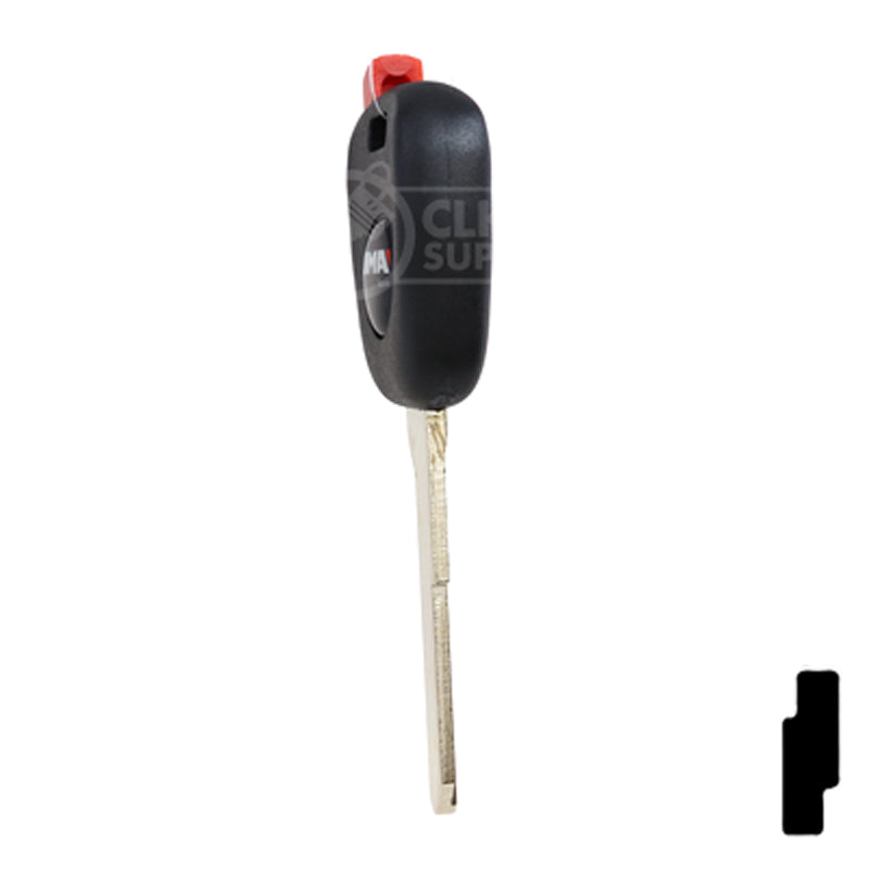 Transponder Key Shell | Suzuki | TP00SUZU-10-P1 Automotive Key JMA USA