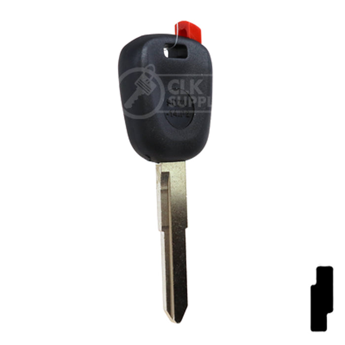 Transponder Key Shell | Suzuki | TP00SUZU-10-P1 Automotive Key JMA USA