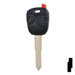 Transponder Key Shell | Suzuki | TP00SUZU-10-P1 Automotive Key JMA USA