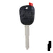 Transponder Key Shell | Suzuki | TP00SUZU-10-P1 Automotive Key JMA USA