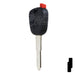 Transponder Key Shell | Suzuki | TP00SUZU-10-P1 Automotive Key JMA USA