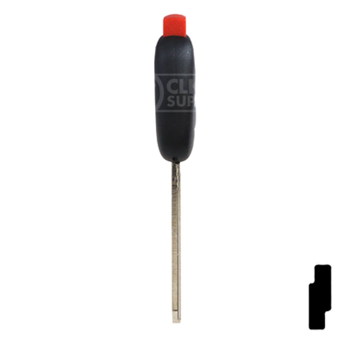 Transponder Key Shell | Suzuki | TP00SUZU-10-P1 Automotive Key JMA USA
