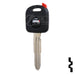 Transponder Key Shell | Suzuki | TP00SUZU-10-P1 Automotive Key JMA USA