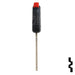 Transponder Key Shell | Suzuki | TP00SUZU-10-P1 Automotive Key JMA USA