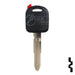 Transponder Key Shell | Suzuki | TP00SUZU-10-P1 Automotive Key JMA USA