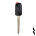 Transponder Key Shell | Suzuki | TP00SUZU-10-P1 Automotive Key JMA USA