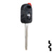Transponder Key Shell | Suzuki | TP00SUZU-10-P1 Automotive Key JMA USA