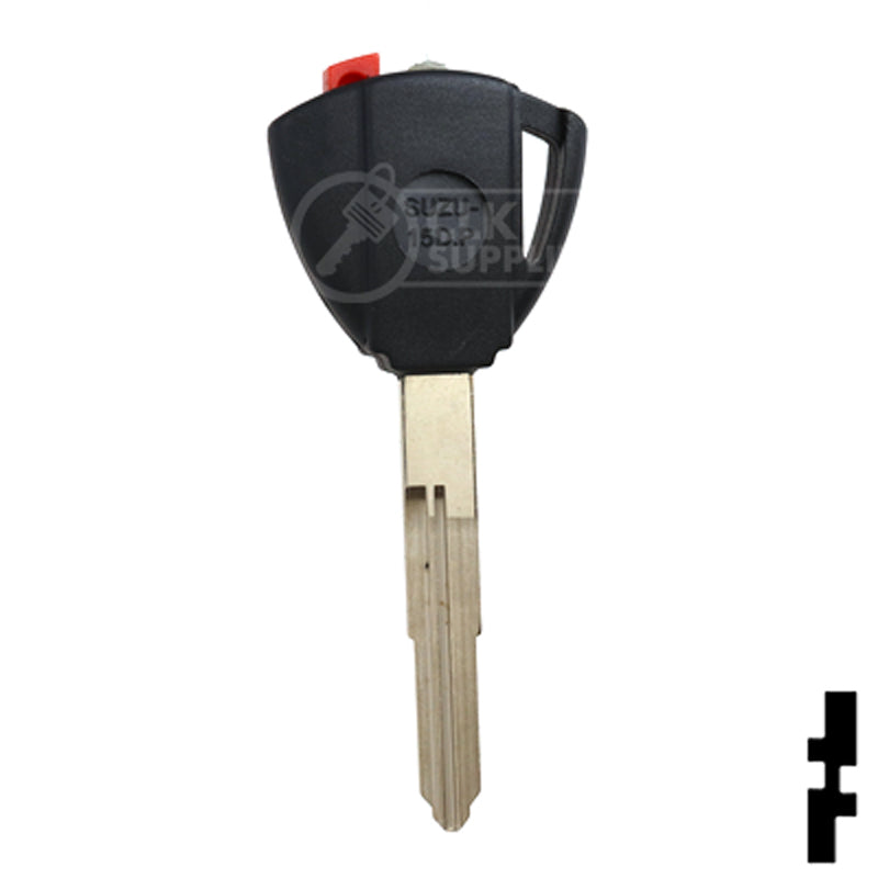 Transponder Key Shell | Suzuki | TP00SUZU-15D-P Automotive Key JMA USA