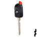 Transponder Key Shell | Suzuki | TP00SUZU-8-P1 Automotive Key JMA USA