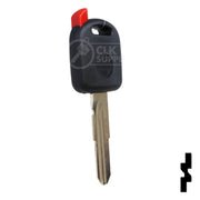 Transponder Key Shell | Suzuki | TP00SUZU-8-P1 Automotive Key JMA USA