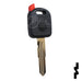 Transponder Key Shell | Suzuki | TP00SUZU-8-P1 Automotive Key JMA USA