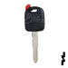 Transponder Key Shell | Suzuki | TP00SUZU-8-P1 Automotive Key JMA USA