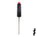 Transponder Key Shell | Suzuki | TP00SUZU-8-P1 Automotive Key JMA USA