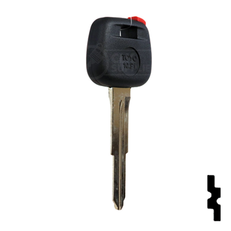 Transponder Key Shell | Toyota | TP00TOYO-10-P1 Automotive Key JMA USA