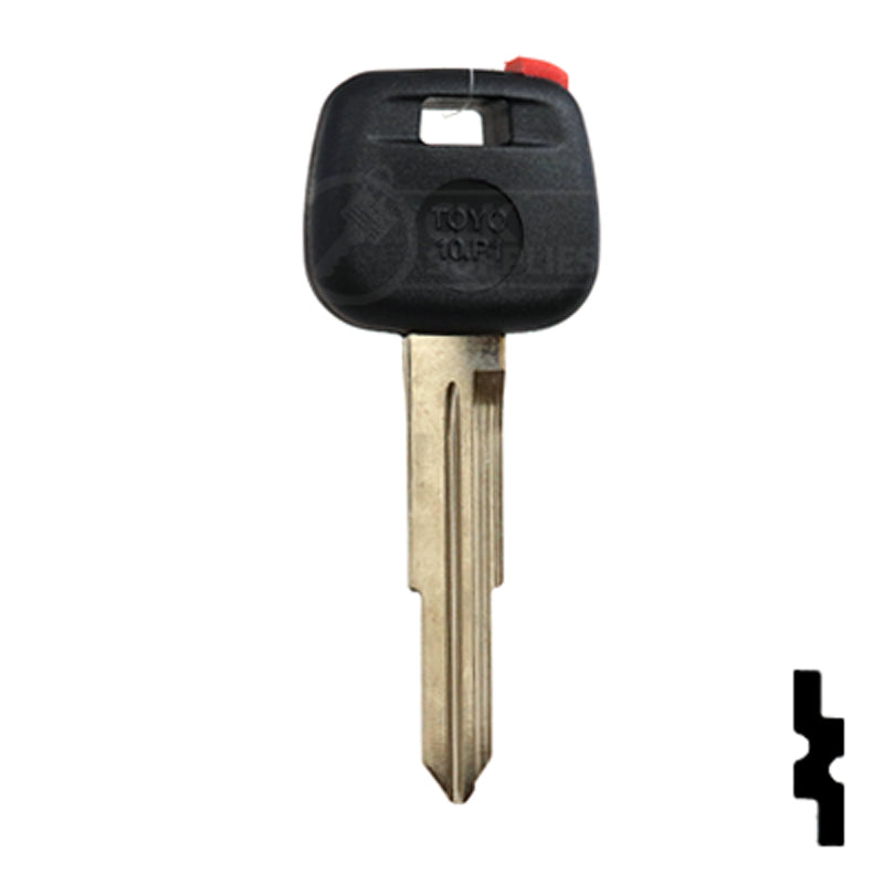 Transponder Key Shell | Toyota | TP00TOYO-10-P1 Automotive Key JMA USA