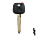 Transponder Key Shell | Toyota | TP00TOYO-10-P1 Automotive Key JMA USA