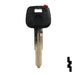 Transponder Key Shell | Toyota | TP00TOYO-10-P1 Automotive Key JMA USA