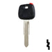 Transponder Key Shell | Toyota | TP00TOYO-10-P1 Automotive Key JMA USA