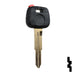 Transponder Key Shell | Toyota | TP00TOYO-10-P1 Automotive Key JMA USA