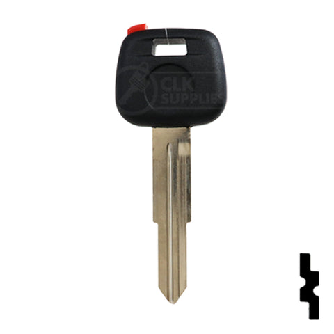 Transponder Key Shell | Toyota | TP00TOYO-10-P1 Automotive Key JMA USA