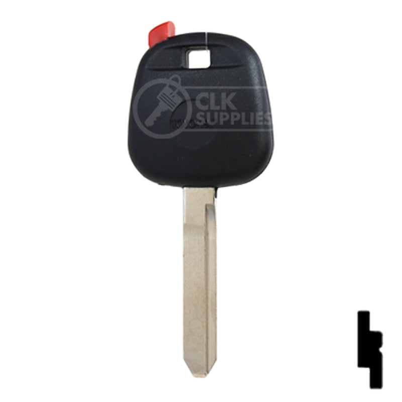 Transponder Key Shell | Toyota | TP00TOYO-19-P Automotive Key JMA USA