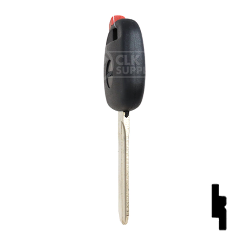 Transponder Key Shell | Toyota | TP00TOYO-19-P Automotive Key JMA USA