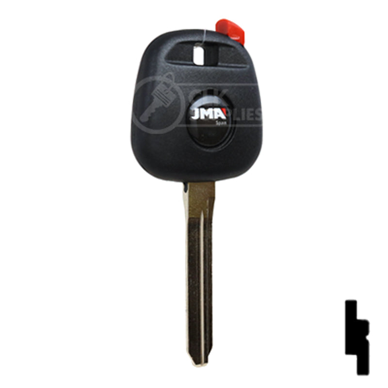 Transponder Key Shell | Toyota | TP00TOYO-19-P Automotive Key JMA USA