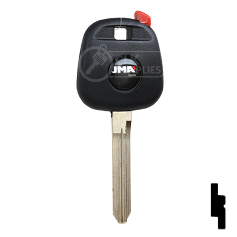Transponder Key Shell | Toyota | TP00TOYO-19-P Automotive Key JMA USA