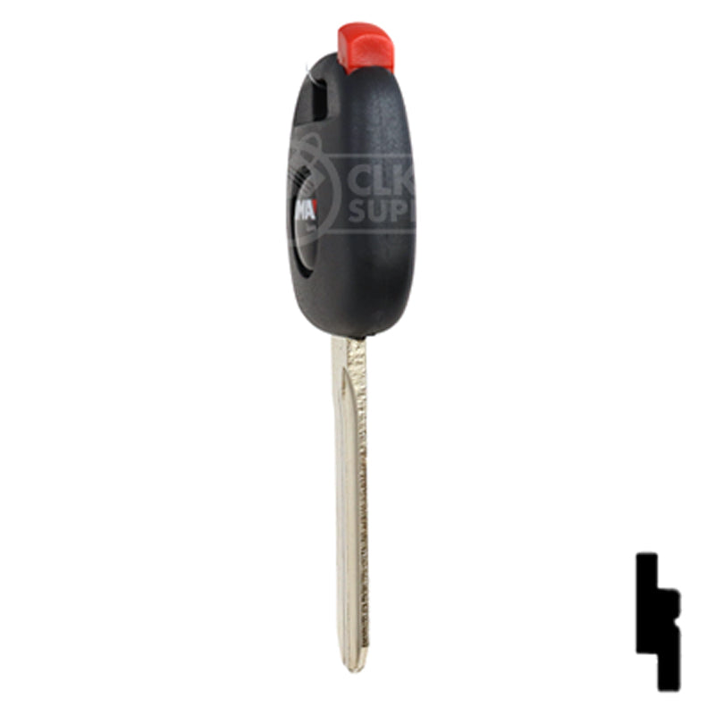 Transponder Key Shell | Toyota | TP00TOYO-19-P Automotive Key JMA USA