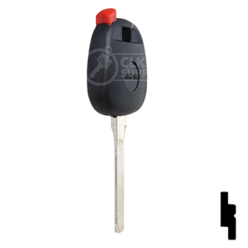 Transponder Key Shell | Toyota | TP00TOYO-19-P Automotive Key JMA USA