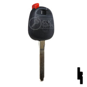 Transponder Key Shell | Toyota | TP00TOYO-19-P Automotive Key JMA USA