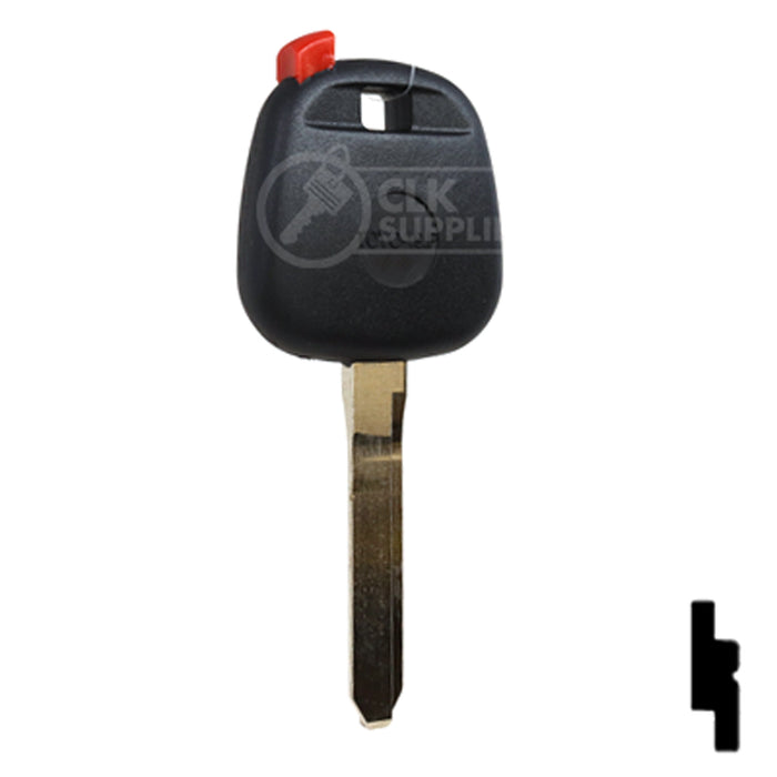 Transponder Key Shell | Toyota | TP00TOYO-19-P Automotive Key JMA USA