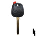 Transponder Key Shell | Toyota | TP00TOYO-19-P Automotive Key JMA USA