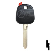 Transponder Key Shell | Toyota | TP00TOYO-19-P Automotive Key JMA USA