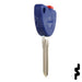 Transponder Key Shell | Vespa | GT15RDT5-SHELL Automotive Key JMA USA