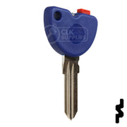 Transponder Key Shell | Vespa | GT15RDT5-SHELL Automotive Key JMA USA