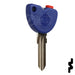 Transponder Key Shell | Vespa | GT15RDT5-SHELL Automotive Key JMA USA