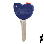 Transponder Key Shell | Vespa | GT15RDT5-SHELL Automotive Key JMA USA