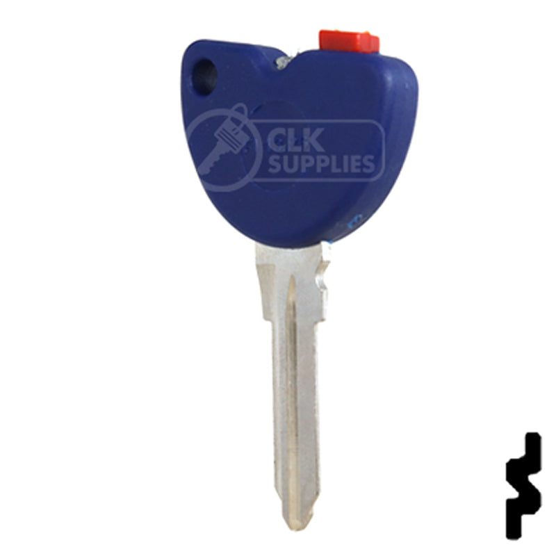 Transponder Key Shell | Vespa | GT15RDT5-SHELL Automotive Key JMA USA