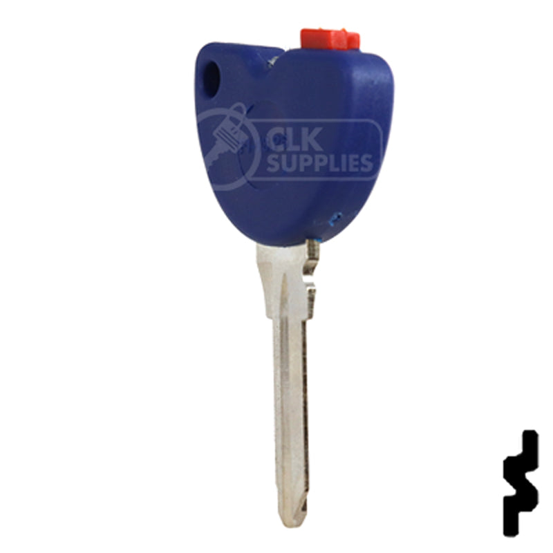 Transponder Key Shell | Vespa | GT15RDT5-SHELL Automotive Key JMA USA