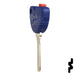 Transponder Key Shell | Vespa | GT15RDT5-SHELL Automotive Key JMA USA